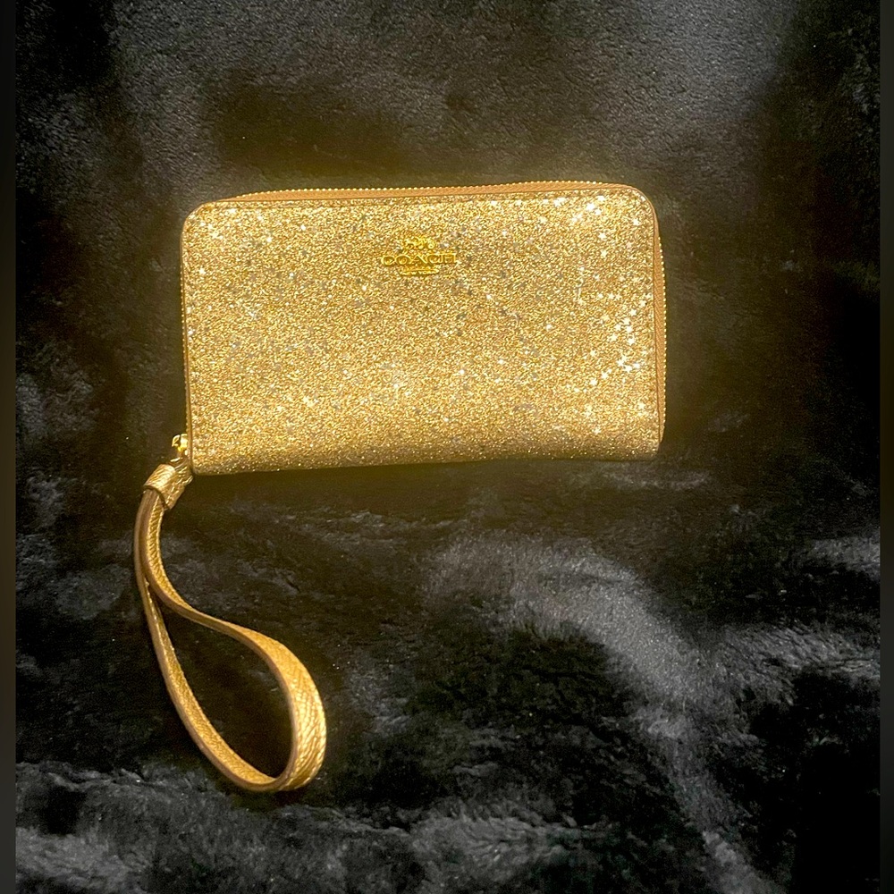 Coach Long Zip Around Wallet